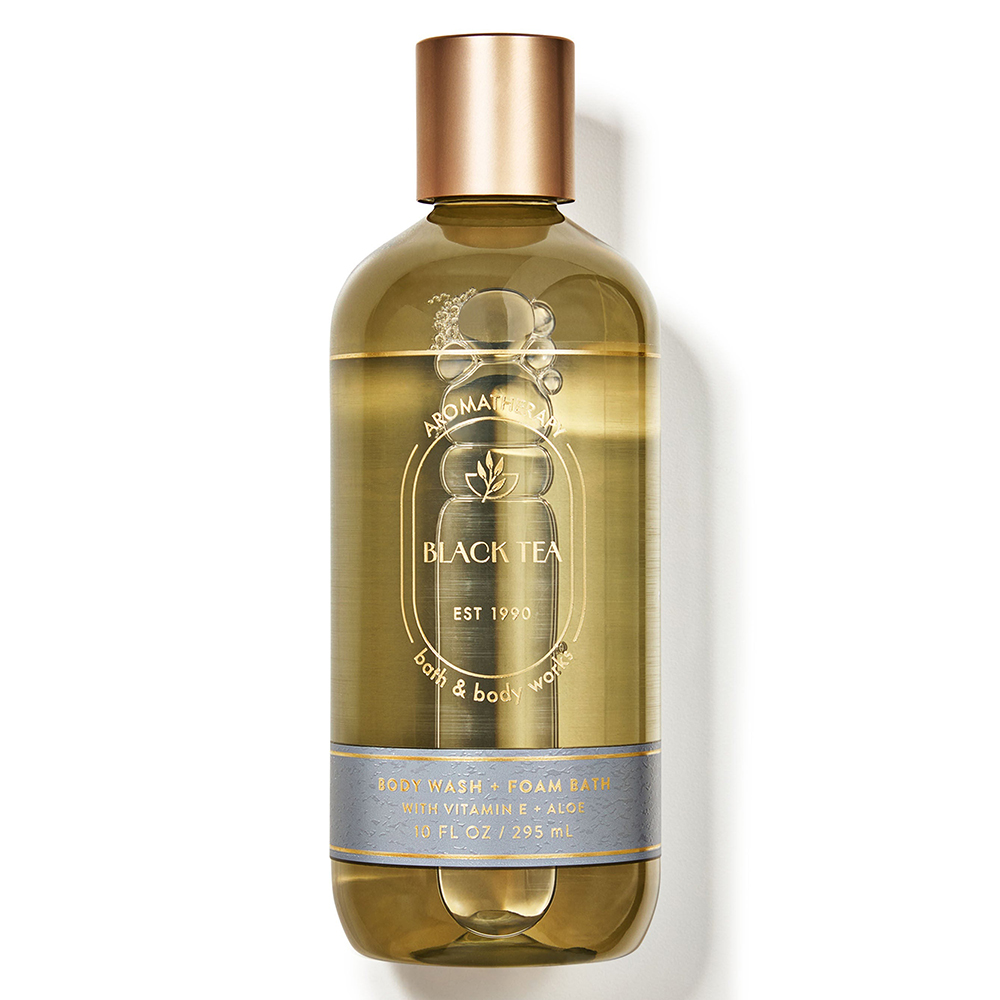 Gel tắm tạo bọt Bath & Body Works Aromatherapy - Black Tea, 295ml