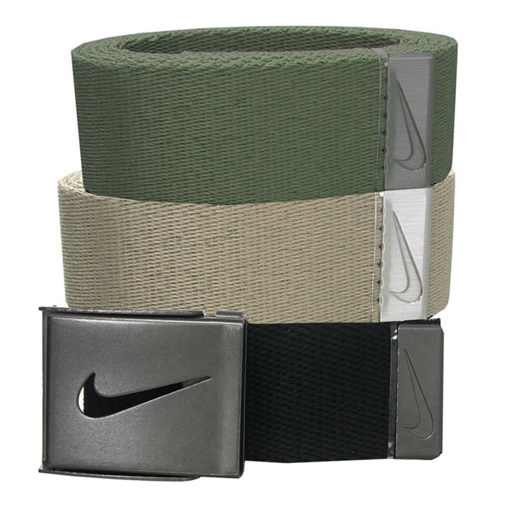 Thắt lưng Nike Golf 3in1 - Olive/ Khaki/ Black