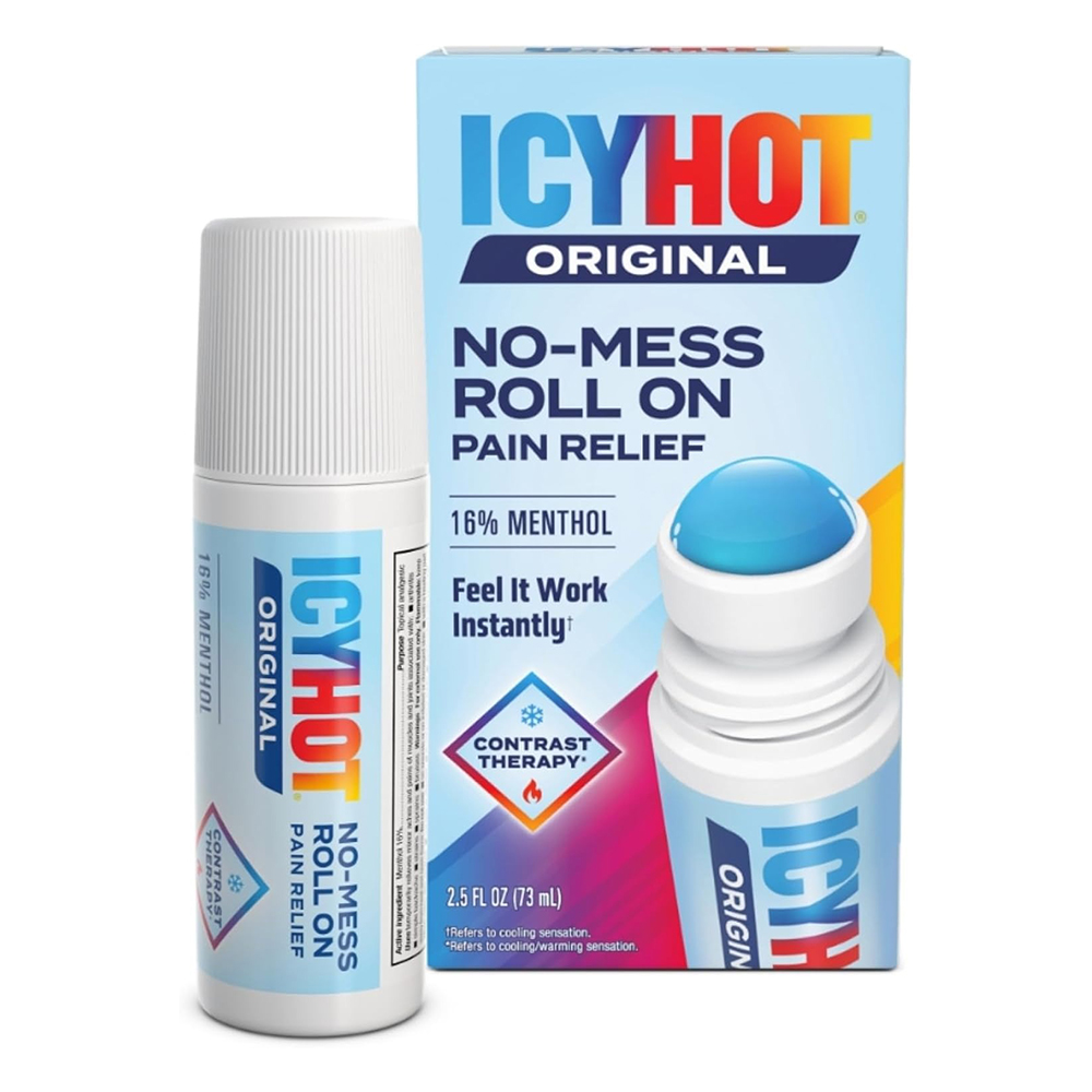 Dầu xoa bóp giảm đau Icy Hot Original No Mess Pain Relief Roll-On, 73ml