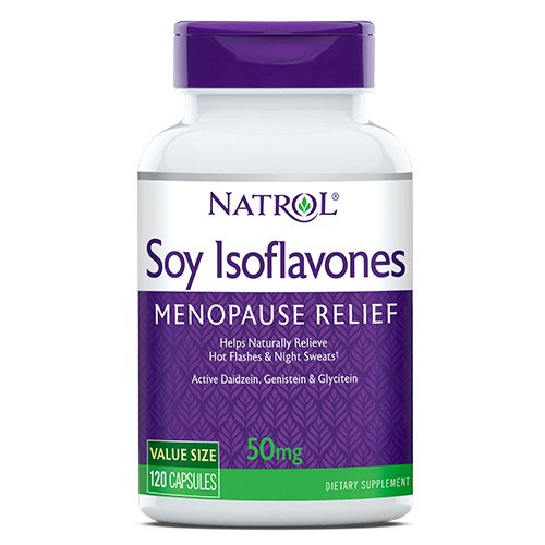 Natrol Soy Isoflavones Menopause Relief 50mg, 120 viên