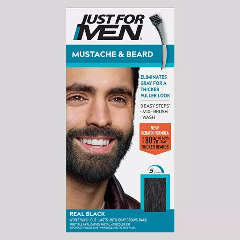 Thuốc nhuộm râu Just For Men, M-55 Real Black