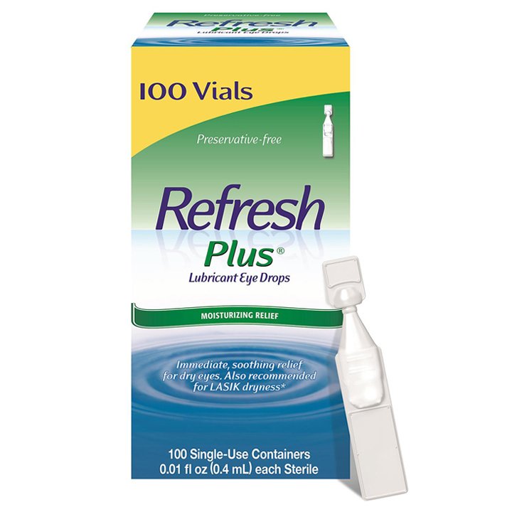 Thuốc nhỏ mắt Refresh Plus, 100 ống