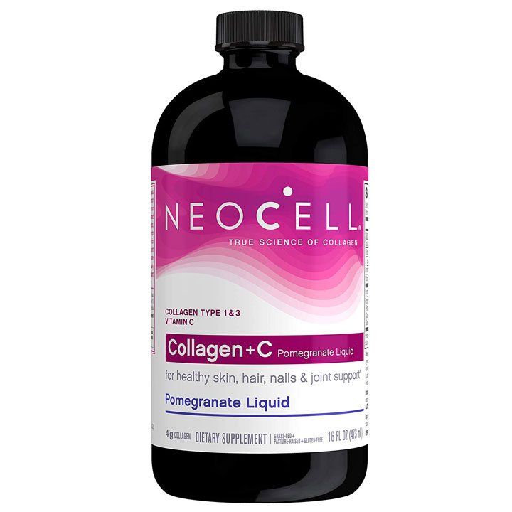 NeoCell Collagen + C Pomegranate Liquid, 473 ml