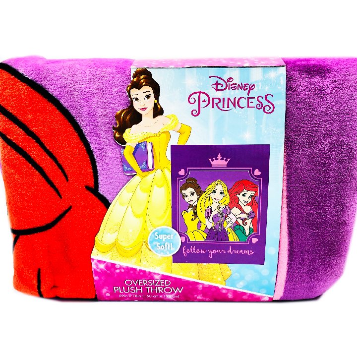 Chăn Disney Princesses Smart & Strong, 150cm x 198 cm