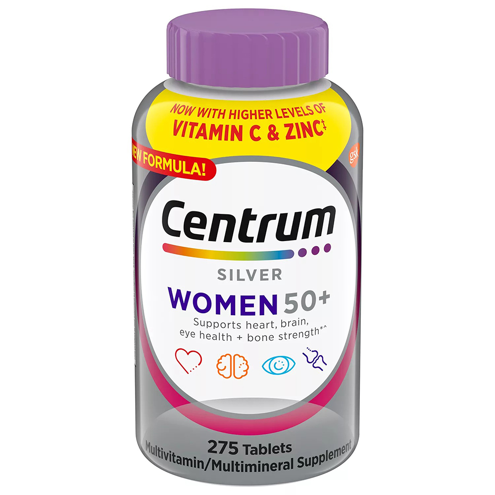 Centrum Silver Women 50+ Multivitamin, 275 viên