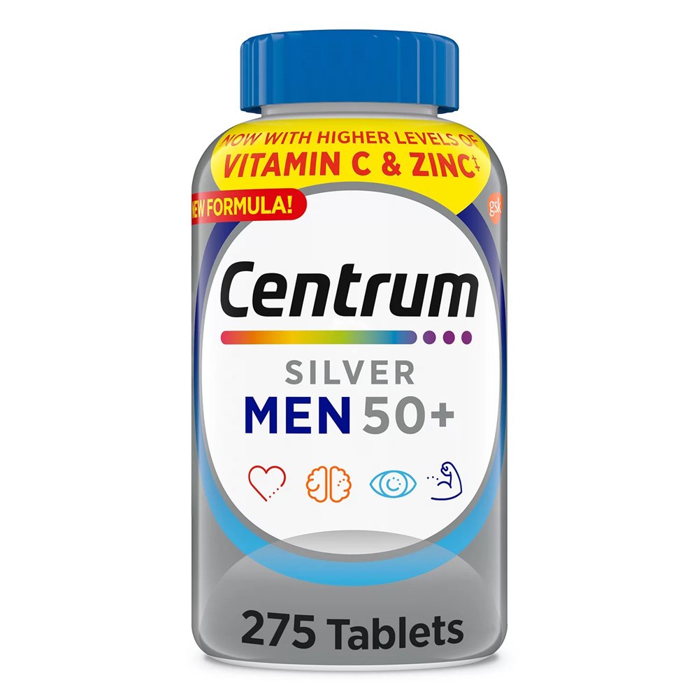 Centrum Silver Men 50+ Multivitamin, 275 viên