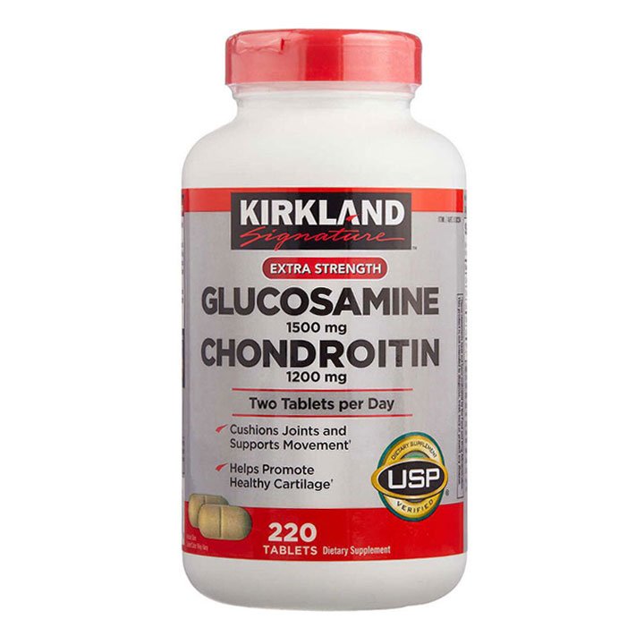 Kirkland Signature Glucosamine with Chondroitin, 220 viên