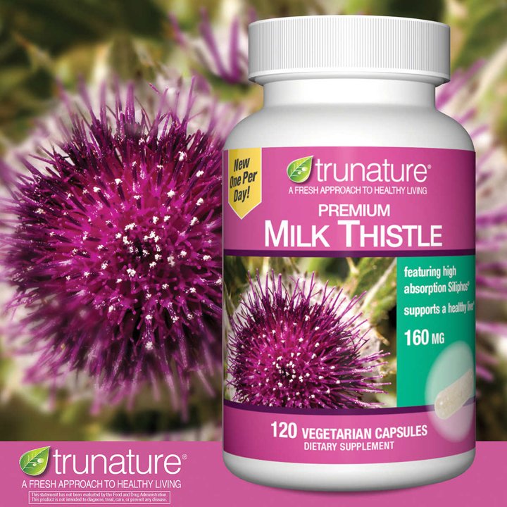 Trunature Premium Milk Thistle 160 mg, 120 viên