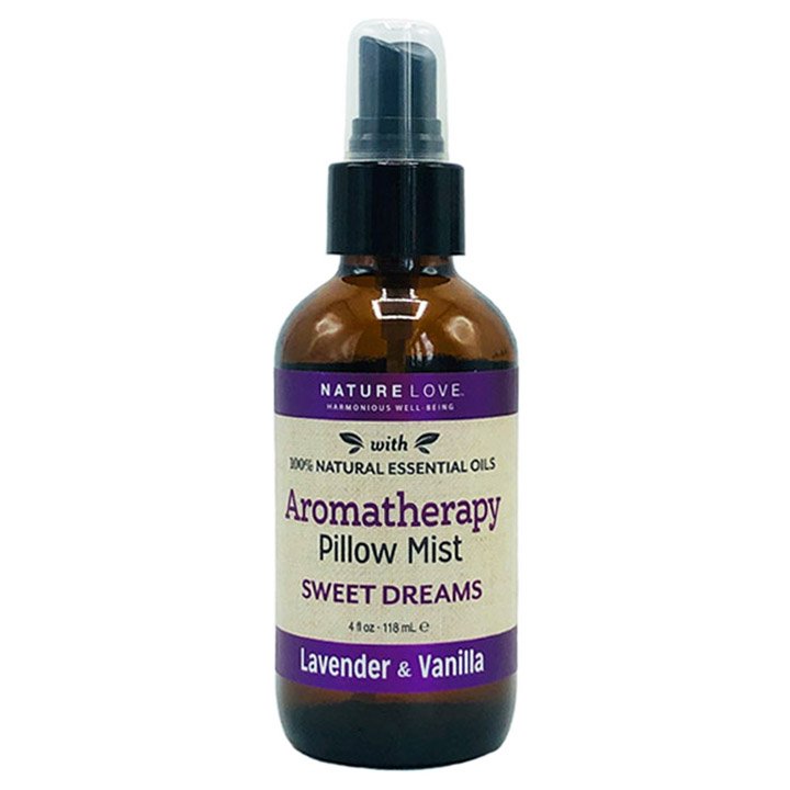 Xịt thơm gối Nature Love Aromatherapy Sweet Dreams - Lavender & Vanilla, 118ml