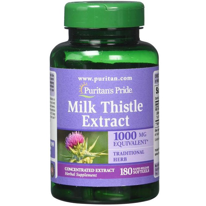 Puritan's Pride Milk Thistle Extract, 180 viên
