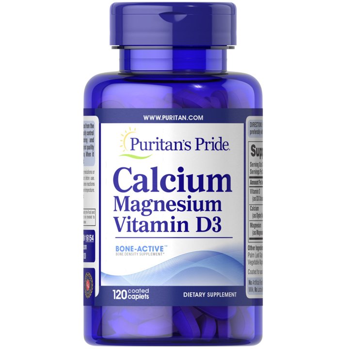 Puritan's Pride Calcium Magnesium with Vitamin D, 120 viên