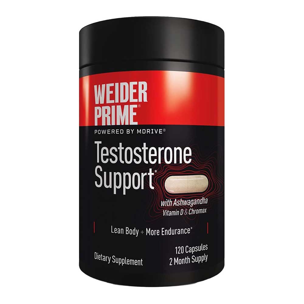 Weider Prime Testosterone Support, 120 viên