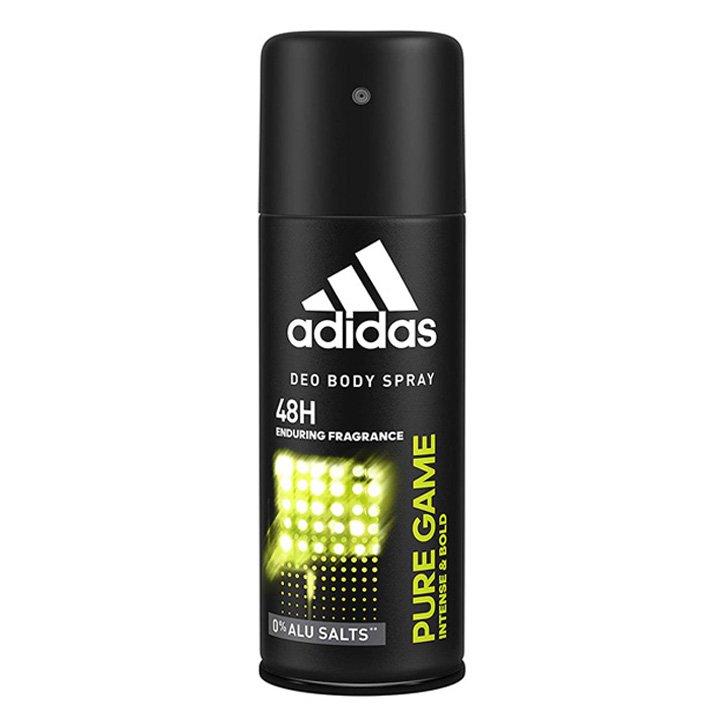 Xịt khử mùi Adidas 48h Pure Game, 150ml