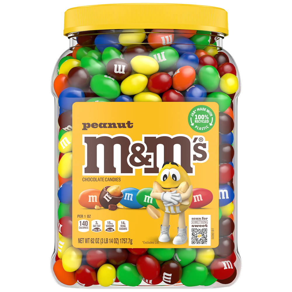 Kẹo M&M's Peanut Chocolate, 1.757kg