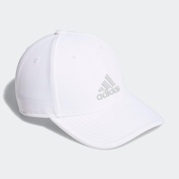 Adidas Men's Decision Cap, White/Grey