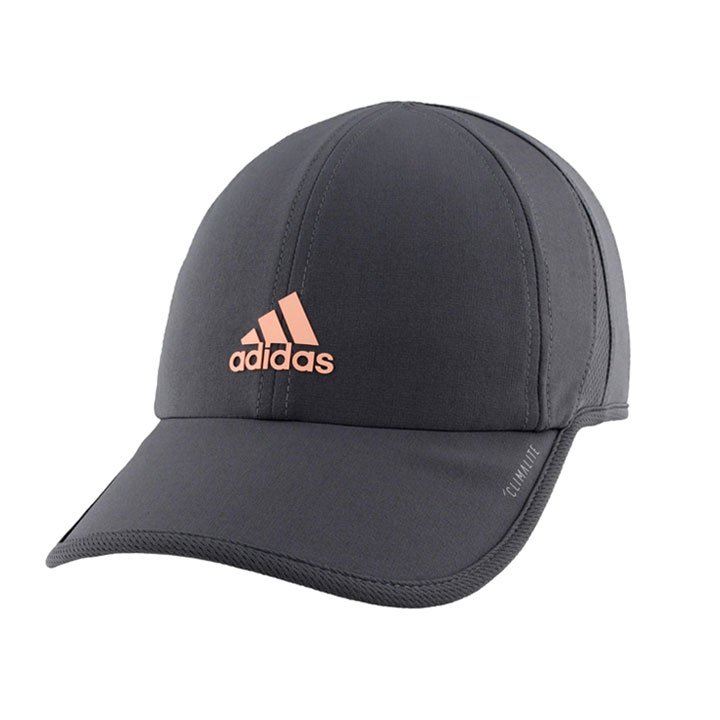 Adidas Women's Tennis Superlite Adjustable Hat, Grey