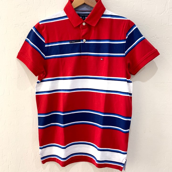 tommy hilfiger slim fit coupe etroite polo