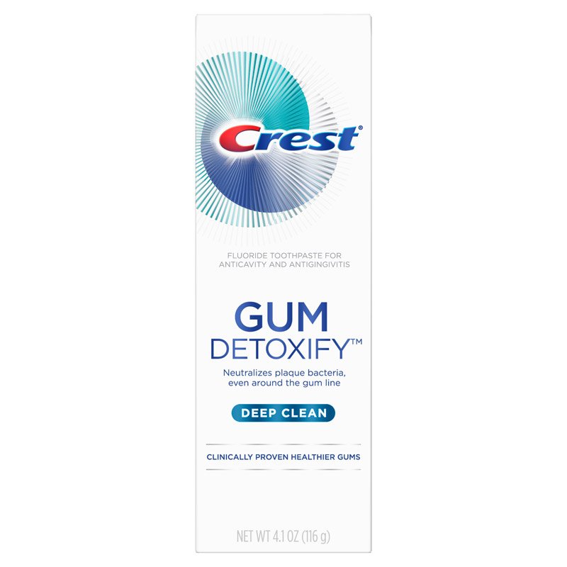 Kem đánh răng Crest Gum Detoxify Deep Clean, 116g