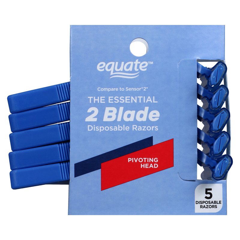 Dao cạo Equate The Essential 2 Blade, 5 cái