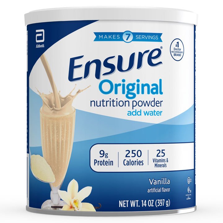 Sữa bột Ensure Original Nutrition Powder Add Water - Vanilla, 397g