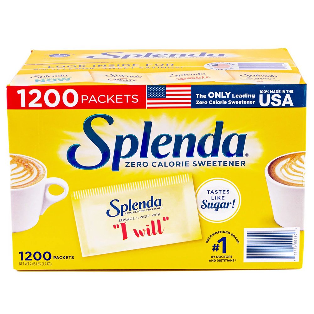 Đường kiêng Splenda No Calorie Sweetener, 1200 gói