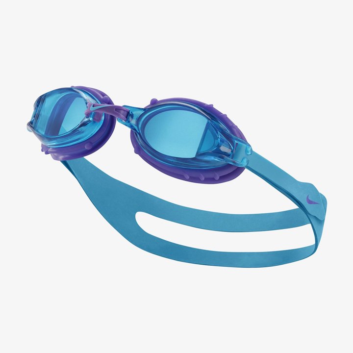 Kính bơi Nike Chrome Youth Goggle, Turquoise Blue
