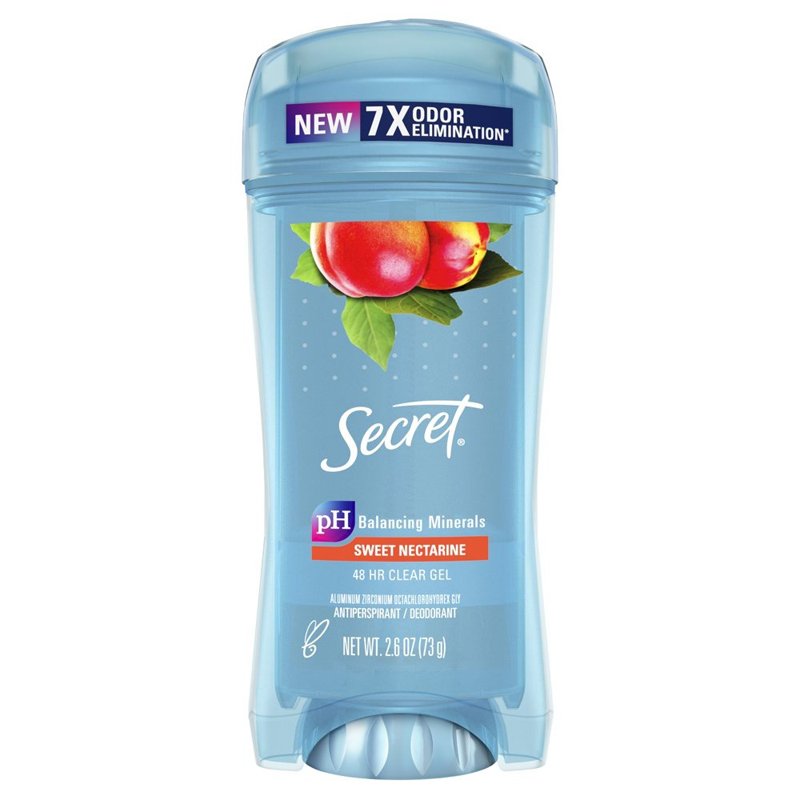 Gel khử mùi Secret - Nectarine, 73g