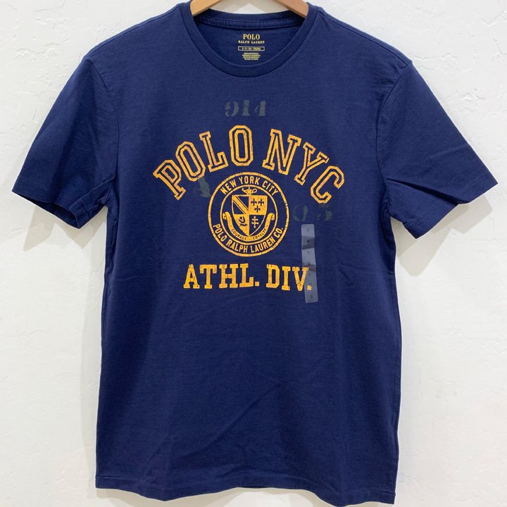 Polo Ralph Lauren Men's Classic Fit Crew Neck NYC Graphic T-Shirt - Navy, Size S